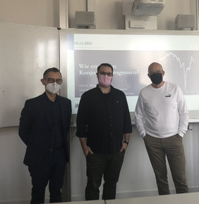 Ein Expertengespräch im Wirtschaft/Recht- Kurs der Q12