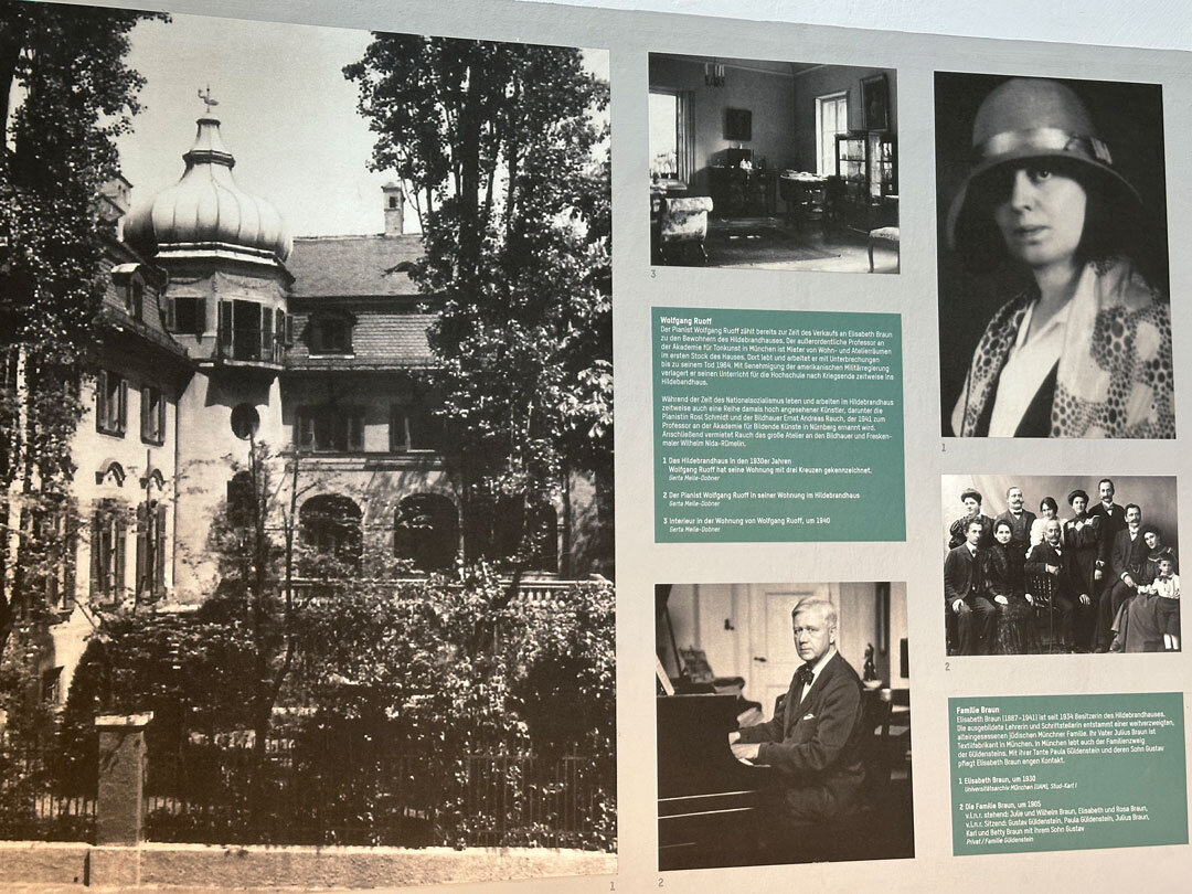 Elisabeth braun monacensia Ausstellungsblick