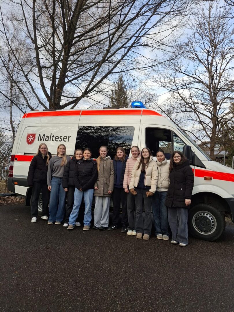 Unsere Sanitäterinnen auf Fortbildung!
